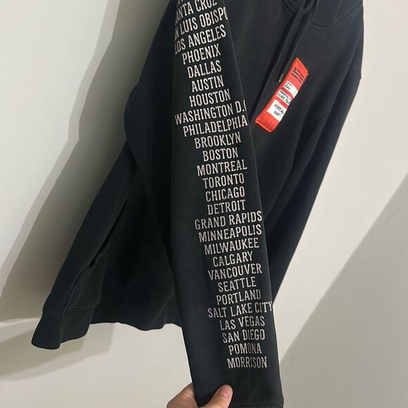 ZHU Merch Mens‎ Black Dune Tour 2018 Access All Areas Pullover Hoodie Size Small - Picture 5 of 7